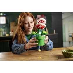 LEGO Super Mario 71426 Pianta Piranha, Personaggio Snodabile con Tubo e 2 Monete, Kit Modellismo per Adulti, Idea Regalo