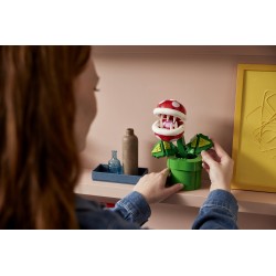 LEGO Super Mario 71426 Pianta Piranha, Personaggio Snodabile con Tubo e 2 Monete, Kit Modellismo per Adulti, Idea Regalo
