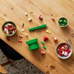 LEGO Super Mario 71426 Pianta Piranha, Personaggio Snodabile con Tubo e 2 Monete, Kit Modellismo per Adulti, Idea Regalo