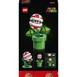 LEGO Super Mario 71426 Pianta Piranha, Personaggio Snodabile con Tubo e 2 Monete, Kit Modellismo per Adulti, Idea Regalo