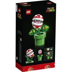 LEGO Super Mario 71426 Pianta Piranha, Personaggio Snodabile con Tubo e 2 Monete, Kit Modellismo per Adulti, Idea Regalo