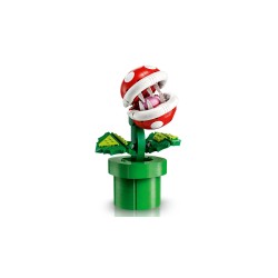 LEGO Super Mario 71426 Pianta Piranha, Personaggio Snodabile con Tubo e 2 Monete, Kit Modellismo per Adulti, Idea Regalo