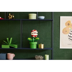 LEGO Super Mario 71426 Pianta Piranha, Personaggio Snodabile con Tubo e 2 Monete, Kit Modellismo per Adulti, Idea Regalo