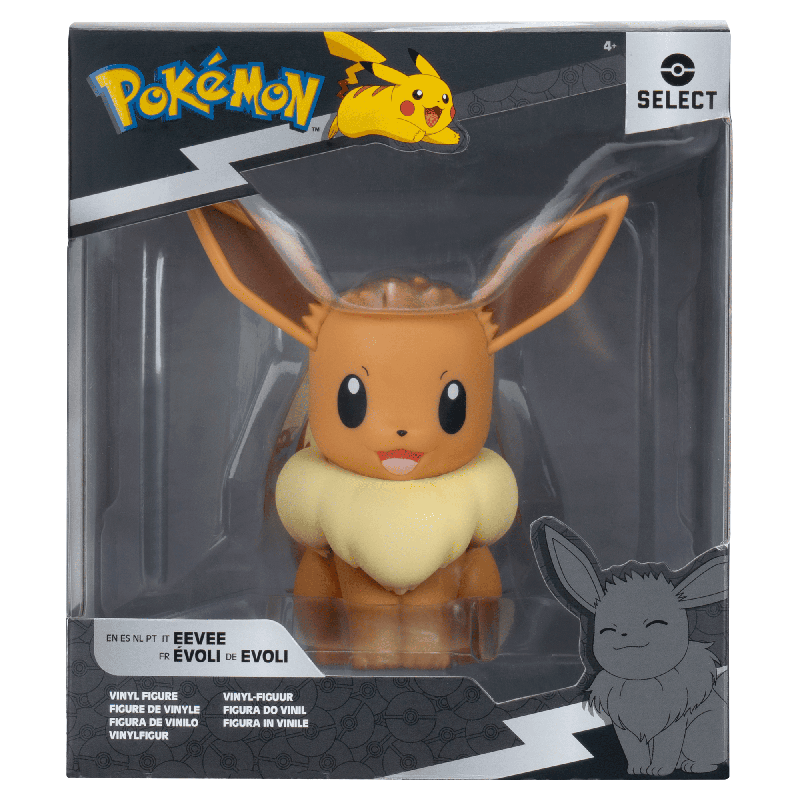 Jazwares - Pokemon - Figure In Vinile 12cm - Eevee