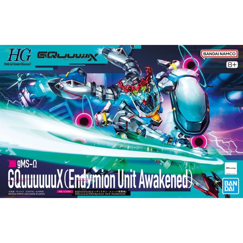 Bandai Model Kit HG GQuuuuuux (Endymion Unit Awakened) gMS-Omega 1:144
