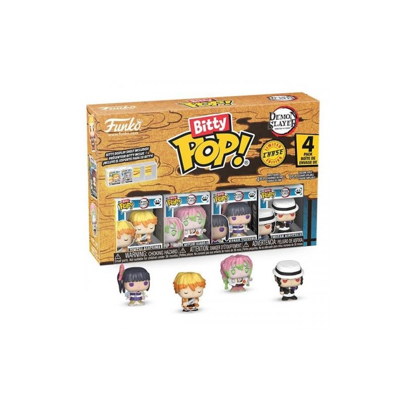 Bitty Pop! - Demon Slayer- Zenitsu - 4 pack