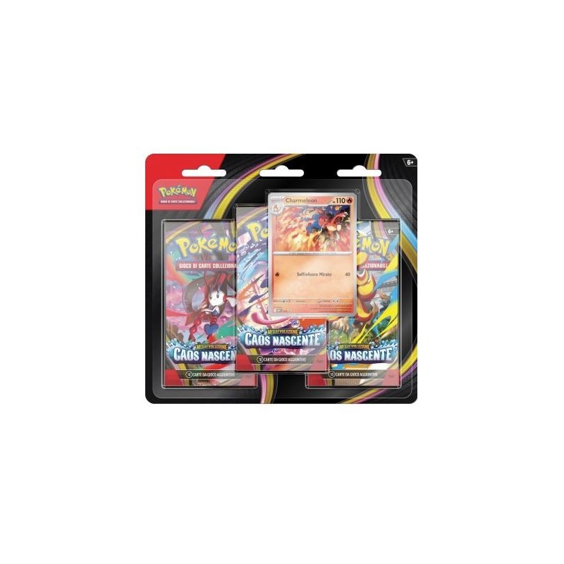Pokemon - Megaevoluzione - Caos Nascente - Blister 3 bustine (ITA)