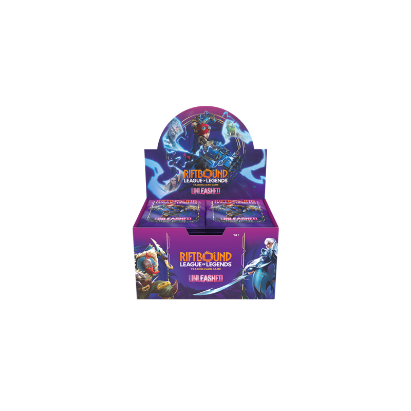 Riftbound - League Of Legends - Booster Display - Unleashed (24 Buste) - Eng
