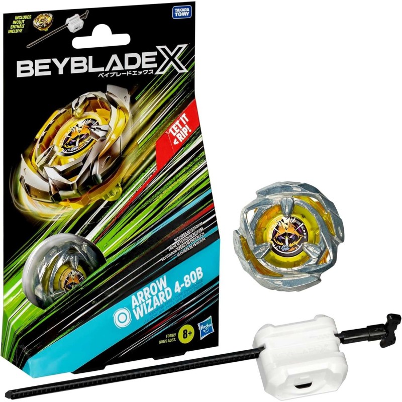 Hasbro - Beyblade X - Starter Pack - Arrow wizard 4-80B