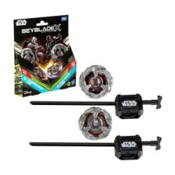 Hasbro - Beyblade X - Star Wars - dual Pack -  The Mandalorian 3-60F + Moff Gideon 3-80N