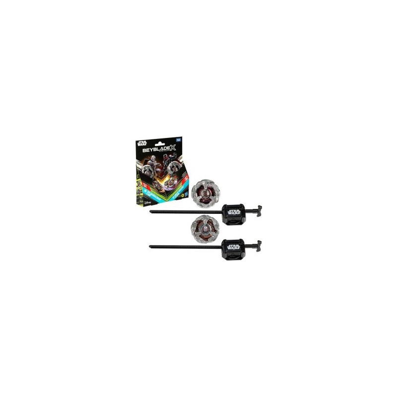 Hasbro - Beyblade X - Star Wars - dual Pack -  The Mandalorian 3-60F + Moff Gideon 3-80N