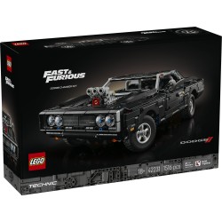 LEGO Technic 42231 Auto Dodge Charger R/T Fast and Furious, Kit Modellismo per Adulti STEM da Collezione, Regalo Nostalgico