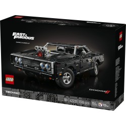 LEGO Technic 42231 Auto Dodge Charger R/T Fast and Furious, Kit Modellismo per Adulti STEM da Collezione, Regalo Nostalgico