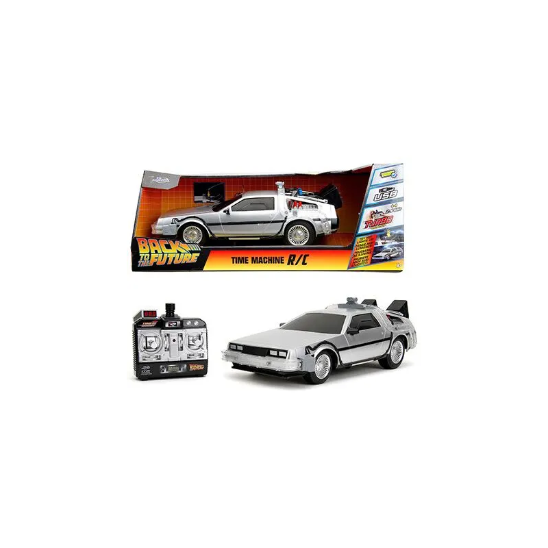 Jada - Back To The Future 1982 Delorean Radiocomandata - Ritorno al futuro