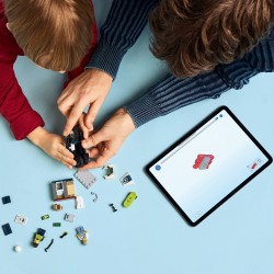 LEGO City 60455 Inseguimento della Moto della Polizia, con Motocicletta Giocattolo e 2 Minifigure, Regalo per Bambini da 4+