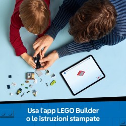 LEGO City 60455 Inseguimento della Moto della Polizia, con Motocicletta Giocattolo e 2 Minifigure, Regalo per Bambini da 4+