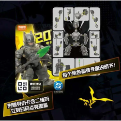 Blokees Mini Model kit DC01 - Batman - Defender Version (1 personaggio casuale)