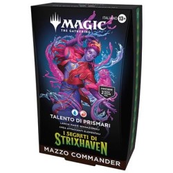 Wizards Of The Coast - Magic The Gathering - Secrets Of Strixhaven - Commander Decks - Talento Di Prismari - ITA