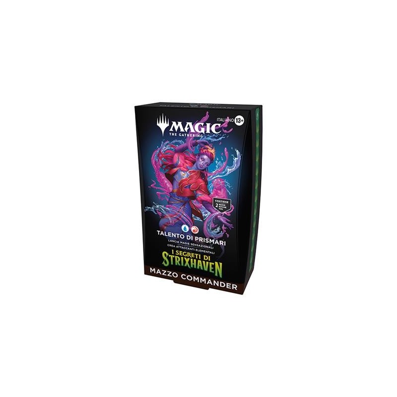 Wizards Of The Coast - Magic The Gathering - Secrets Of Strixhaven - Commander Decks - Talento Di Prismari - ITA