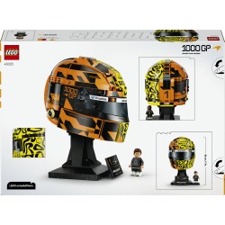 LEGO Editions 43023 Casco di Lando Norris McLaren Mastercard F1 Team, Gadget F1 con Minifigure da Collezione, Regalo da 14+