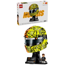 LEGO Editions 43023 Casco di Lando Norris McLaren Mastercard F1 Team, Gadget F1 con Minifigure da Collezione, Regalo da 14+
