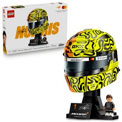 LEGO Editions 43023 Casco di Lando Norris McLaren Mastercard F1 Team, Gadget F1 con Minifigure da Collezione, Regalo da 14+
