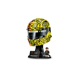 LEGO Editions 43023 Casco di Lando Norris McLaren Mastercard F1 Team, Gadget F1 con Minifigure da Collezione, Regalo da 14+