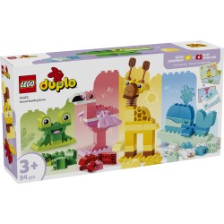 LEGO DUPLO 10472 Gioco di Costruzione degli Animali, Giochi Didattici per la Classificazione dei Colori, Regalo Bambini da 3+