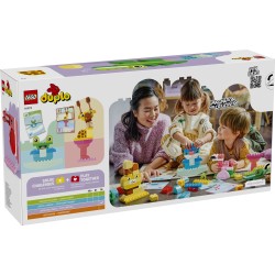 LEGO DUPLO 10472 Gioco di Costruzione degli Animali, Giochi Didattici per la Classificazione dei Colori, Regalo Bambini da 3+