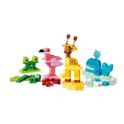LEGO DUPLO 10472 Gioco di Costruzione degli Animali, Giochi Didattici per la Classificazione dei Colori, Regalo Bambini da 3+