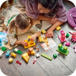 LEGO DUPLO 10472 Gioco di Costruzione degli Animali, Giochi Didattici per la Classificazione dei Colori, Regalo Bambini da 3+