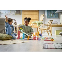 LEGO DUPLO 10478 Rampe Creative 3 in 1 con Veicoli, Giochi Didattici per la Motricità Fine con 2 Auto, Regalo per Bambini 3+