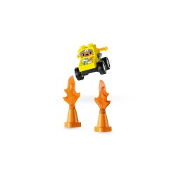 LEGO DUPLO 10478 Rampe Creative 3 in 1 con Veicoli, Giochi Didattici per la Motricità Fine con 2 Auto, Regalo per Bambini 3+