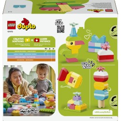 LEGO DUPLO 10479 Scatola Creativa Colorata, Giochi Didattici per lo Sviluppo della Motricità Fine, Regalo Bambini da 1+ Anni