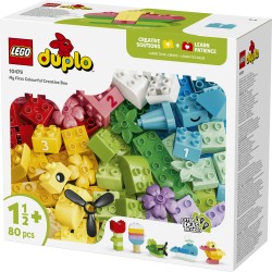 LEGO DUPLO 10479 Scatola Creativa Colorata, Giochi Didattici per lo Sviluppo della Motricità Fine, Regalo Bambini da 1+ Anni