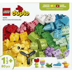 LEGO DUPLO 10479 Scatola Creativa Colorata, Giochi Didattici per lo Sviluppo della Motricità Fine, Regalo Bambini da 1+ Anni