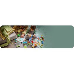 LEGO DUPLO 10479 Scatola Creativa Colorata, Giochi Didattici per lo Sviluppo della Motricità Fine, Regalo Bambini da 1+ Anni