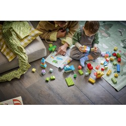 LEGO DUPLO 10479 Scatola Creativa Colorata, Giochi Didattici per lo Sviluppo della Motricità Fine, Regalo Bambini da 1+ Anni
