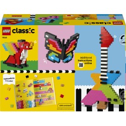 LEGO Classic 11045 Mattoncini Colorati Creativi, Giocattolo per la Motricità Fine con Animali, Dinosauri e Veicoli, Regalo 5+