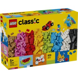 LEGO Classic 11045 Mattoncini Colorati Creativi, Giocattolo per la Motricità Fine con Animali, Dinosauri e Veicoli, Regalo 5+
