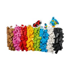 LEGO Classic 11045 Mattoncini Colorati Creativi, Giocattolo per la Motricità Fine con Animali, Dinosauri e Veicoli, Regalo 5+