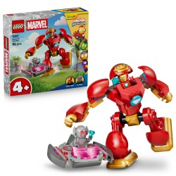 LEGO | Marvel 11209 Ultron vs. Iron Man, Giocattolo da Supereroi con Action Figure Mech e 2 Minifigure, Regalo per Bambini 4+