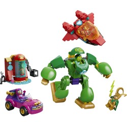 LEGO Marvel 11211 Loki vs. Team Iron Man, Giocattolo da Supereroi con Action Figure Mech e 4 Minifigure, Regalo Bambini 4+