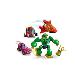 LEGO Marvel 11211 Loki vs. Team Iron Man, Giocattolo da Supereroi con Action Figure Mech e 4 Minifigure, Regalo Bambini 4+