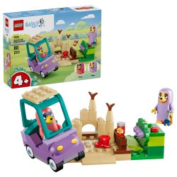 LEGO Bluey 11216 Nonne con Bingo e Bluey, Giochi Didattici con Macchina, 2 Minifigure e Giardino, Idea Regalo per Bambini 4+