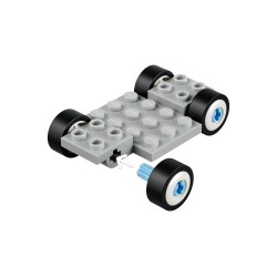LEGO Bluey 11216 Nonne con Bingo e Bluey, Giochi Didattici con Macchina, 2 Minifigure e Giardino, Idea Regalo per Bambini 4+