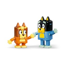 LEGO Bluey 11217 Famiglia Bluey in Mattoncini, Giochi Didattici con 4 Personaggi e Accessori, Regalo di Compleanno Bambini 5+