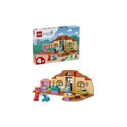 LEGO Bluey 11221 A Scuola con Rusty e Bluey, Giochi Didattici con 2 Minifigure, Accessori, Cibo Giocattolo, Regalo Bambini 4+