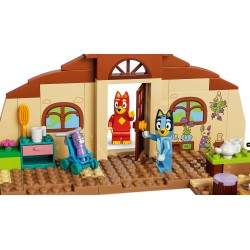 LEGO Bluey 11221 A Scuola con Rusty e Bluey, Giochi Didattici con 2 Minifigure, Accessori, Cibo Giocattolo, Regalo Bambini 4+