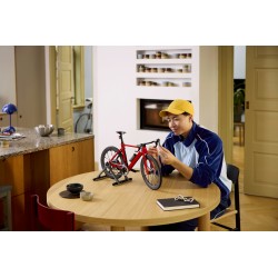 LEGO Icons 11380 Bici da Corsa, Kit Modellismo per Adulti con Pneumatici, Deragliatore e Supporto, Regalo per Fan di Ciclismo